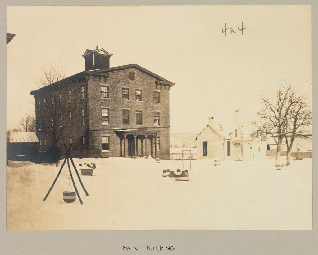 Charity, Public: United States. New York. Viola. Rockland County Almshouse: Almshouses Of Rockland County, N.y.: Main Building