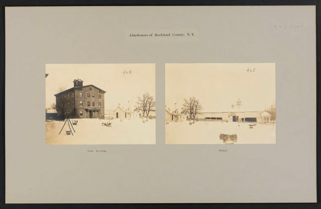 Charity, Public: United States. New York. Viola. Rockland County Almshouse: Almshouses Of Rockland County, N.y.