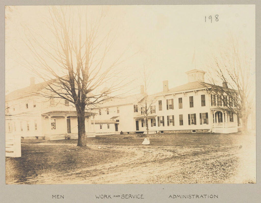 Charity, Public: United States. New York. Varysburg. Wyoming County Almshouse: Almshouses Of Wyoming County, N.y.: Men; Work And Service; Administration
