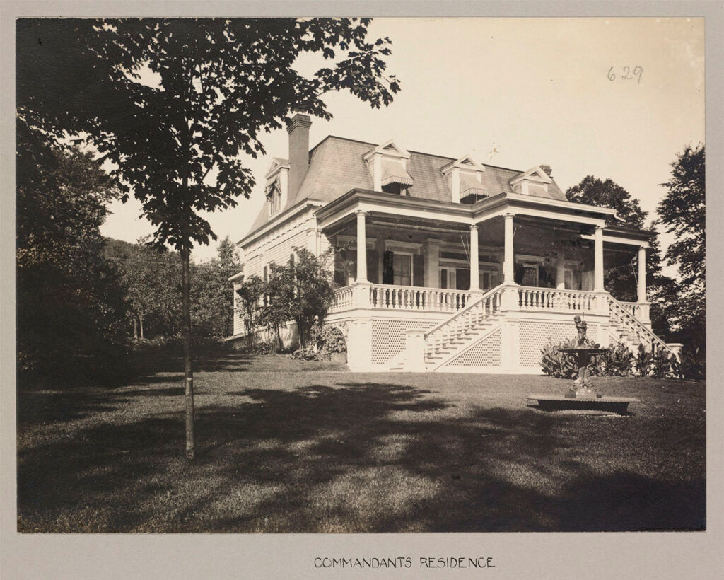 Charity, Soldiers And Sailors: United States. New York. Bath. State Soldiers' And Sailors' Home: State Soldiers' And Sailors' Home, Bath, N.y.: Commandant's Residence
