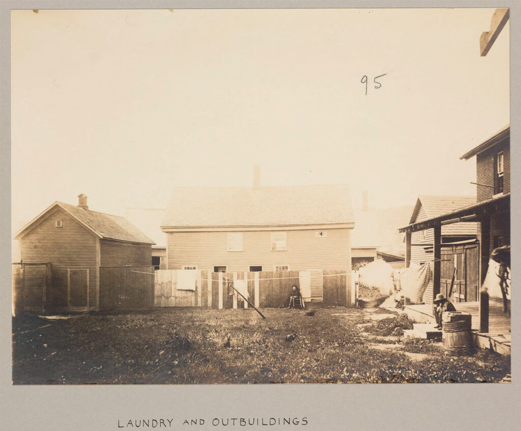 Charity, Public: United States. New York. Whallonsburg. Essex County Almshouse: Almshouses Of Essex County, N.y.: Laundry And Outbuildings