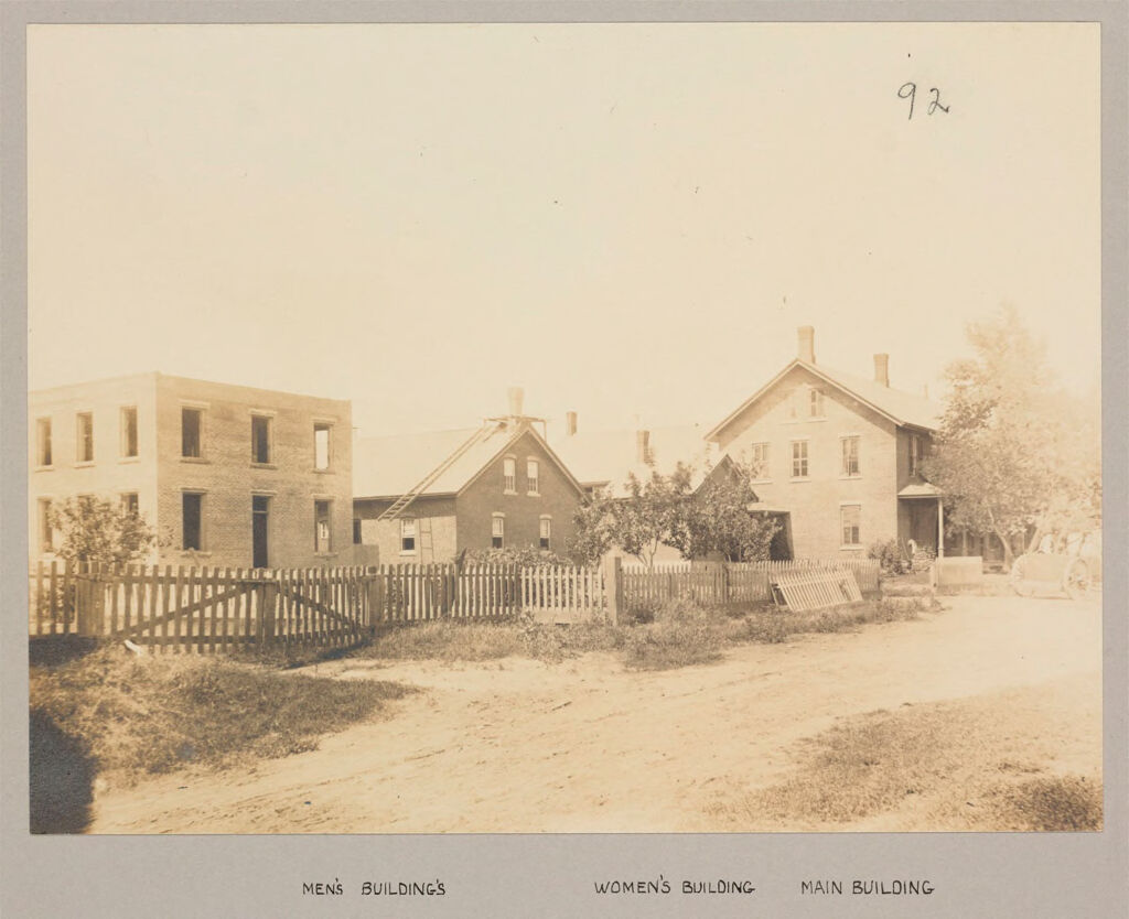 Charity, Public: United States. New York. Whallonsburg. Essex County Almshouse: Almshouses Of Essex County, N.y.: Men's Building; Women's Building; Main Building