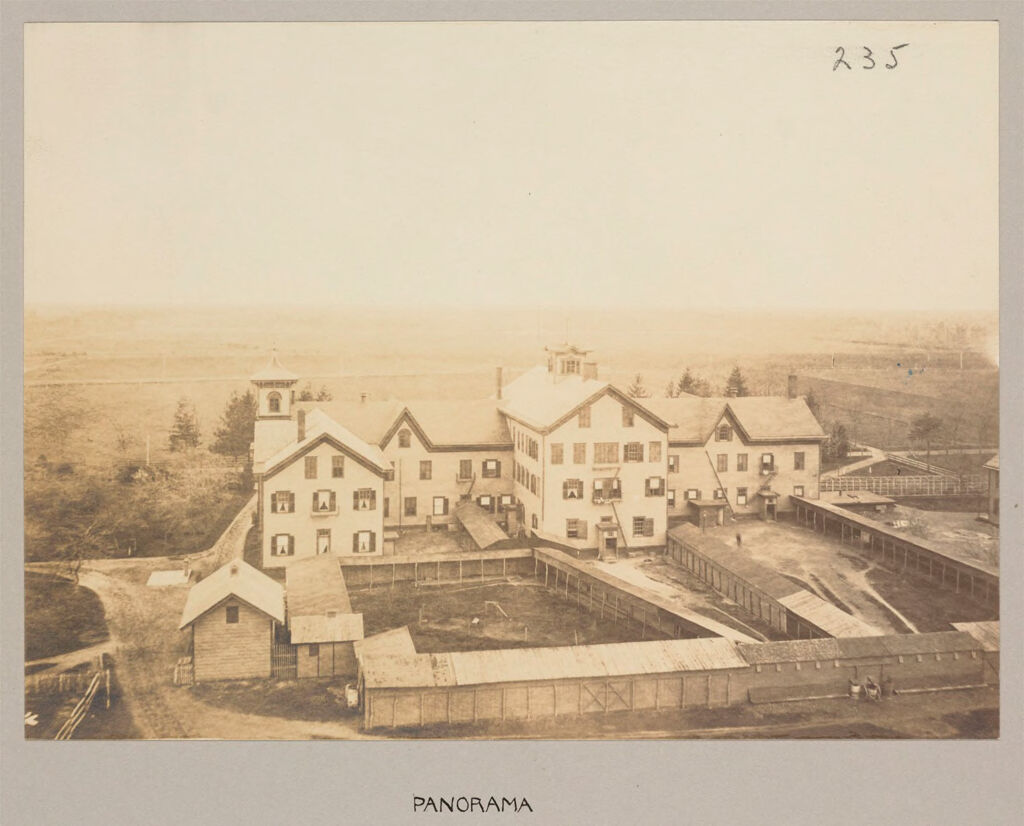 Charity, Public: United States. New York. Yaphank. Suffolk County Almshouse: Almshouses Of Suffolk County, N.y.: Panorama