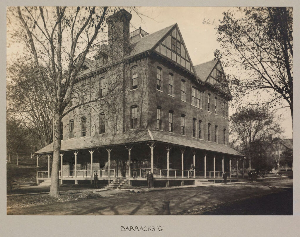 Charity, Soldiers And Sailors: United States. New York. Bath. State Soldiers' And Sailors' Home: State Soldiers' And Sailors' Home, Bath, N.y.: Barracks G