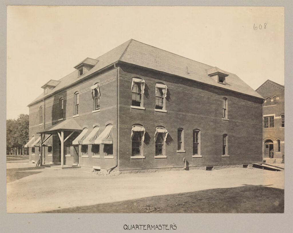 Charity, Soldiers And Sailors: Unites States. New York. Bath. State Soldiers' And Sailors' Home: State Soldiers' And Sailors' Home, Bath, N.y.: Quartermaster's