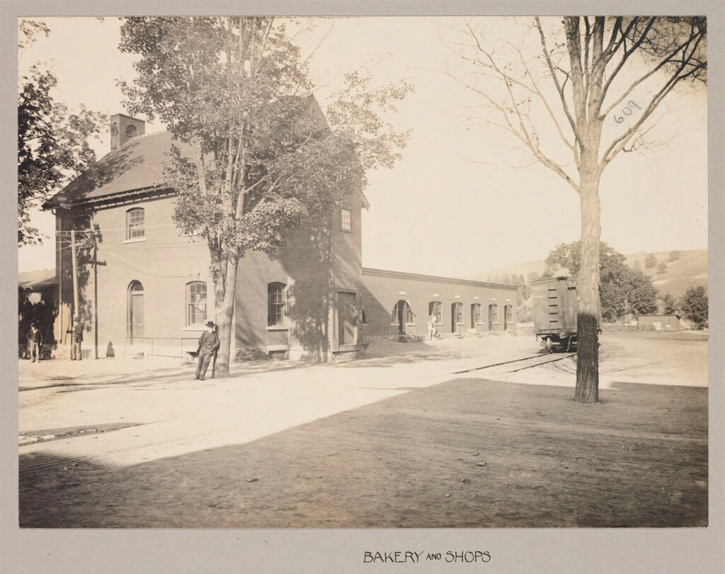 Charity, Soldiers And Sailors: United States. New York. Bath. State Soldiers' And Sailors' Home: State Soldiers' And Sailors' Home, Bath, N.y.: Bakery And Shops