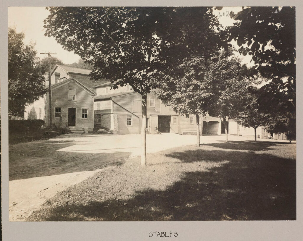 Charity, Soldiers And Sailors: United States. New York. Bath. State Soldiers' And Sailors' Home: State Soldiers' And Sailors' Home, Bath, N.y.: Stables