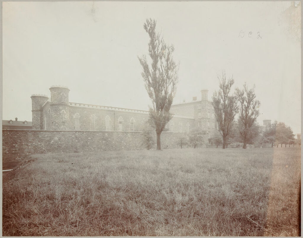 Crime, Prisons: United States. New York. Brooklyn. King's County Penitentiary: Department Of Correction, New York City: King's County Penitentiary. Brooklyn.: Exterior Of Penitentiary.