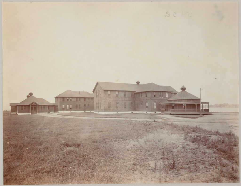 Crime, Prisons: United States. New York. Hart's Island. Branch Workhouse: Department Of Correction, New York City: Branch Workhouse, Hart's Island.: Women's Pavilion.
