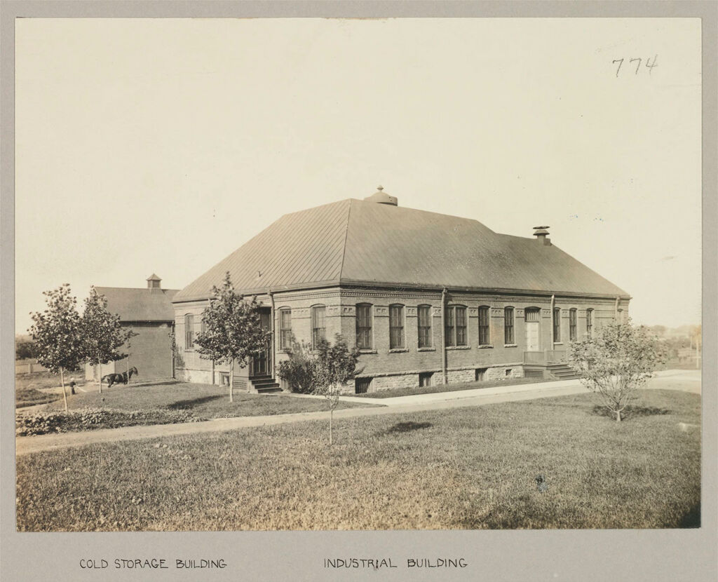 Crime, Women: United States. New York. Albion. Western House Of Refuge For Women: State Western House Of Refuge, Albion, N.y.: Cold Storage Building; Industrial Building