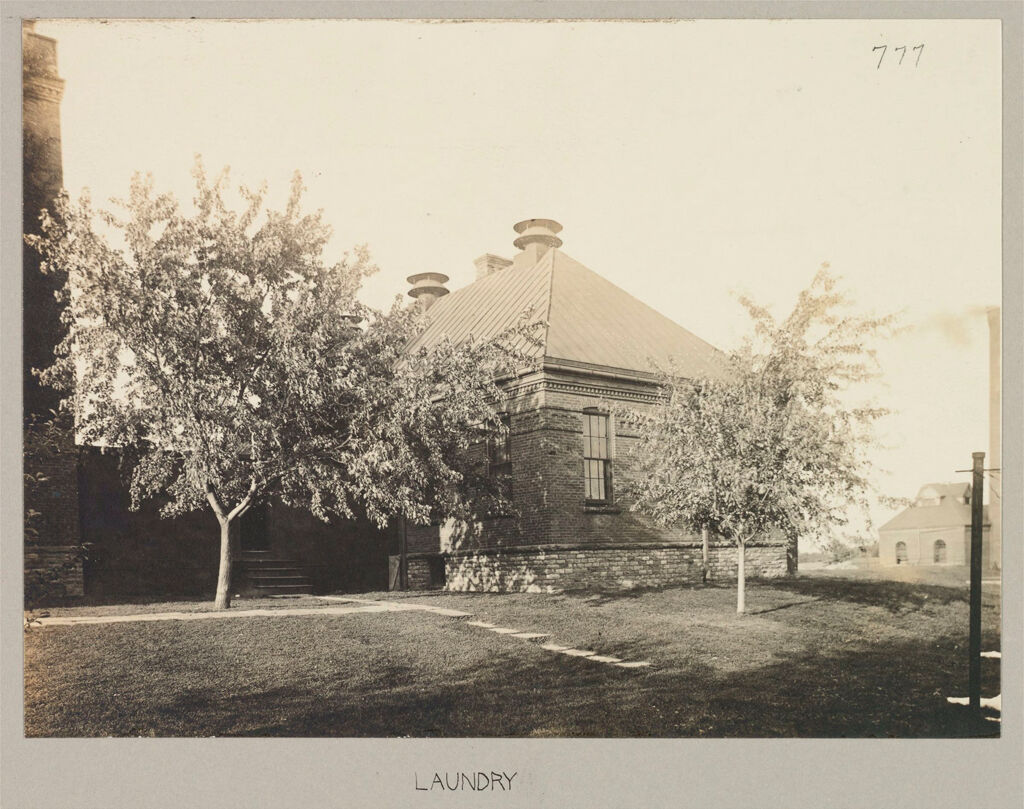 Crime, Women: United States. New York. Albion. Western House Of Refuge For Women: State Western House Of Refuge, Albion, N.y.: Laundry