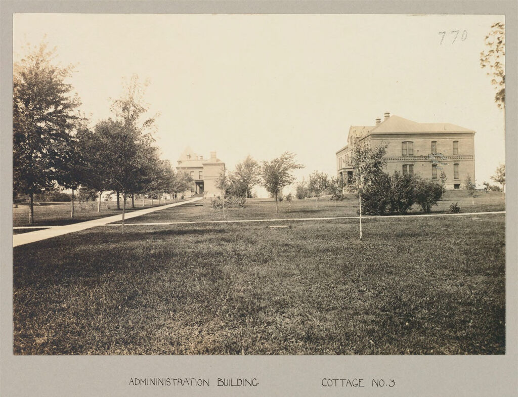 Crime, Women: United States. New York. Albion. Western House Of Refuge For Women: State Western House Of Refuge, Albion, N.y.: Administration Building; Cottage No. 3