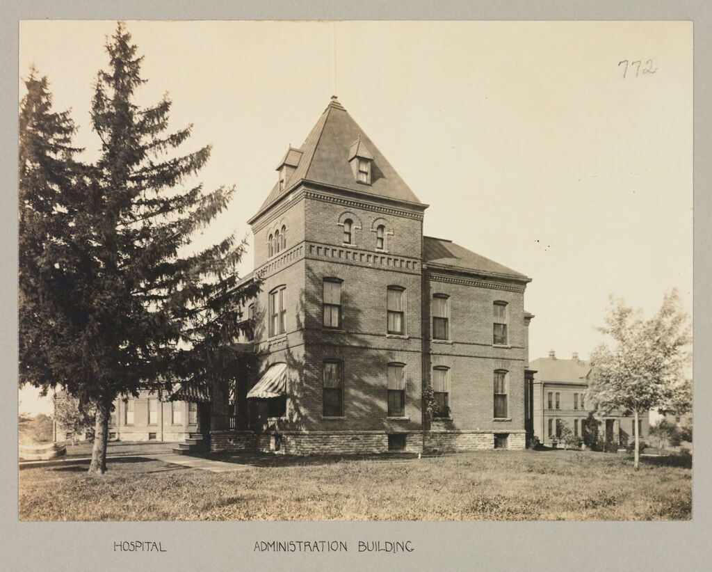 Crime, Women: United States. New York. Albion. Western House Of Refuge For Women: State Western House Of Refuge, Albion, N.y.: Hospital; Administration Building