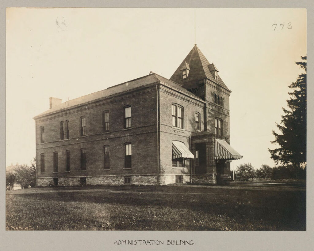 Crime, Women: United States. New York. Albion. Western House Of Refuge For Women: State Western House Of Refuge, Albion, N.y.: Administration Building