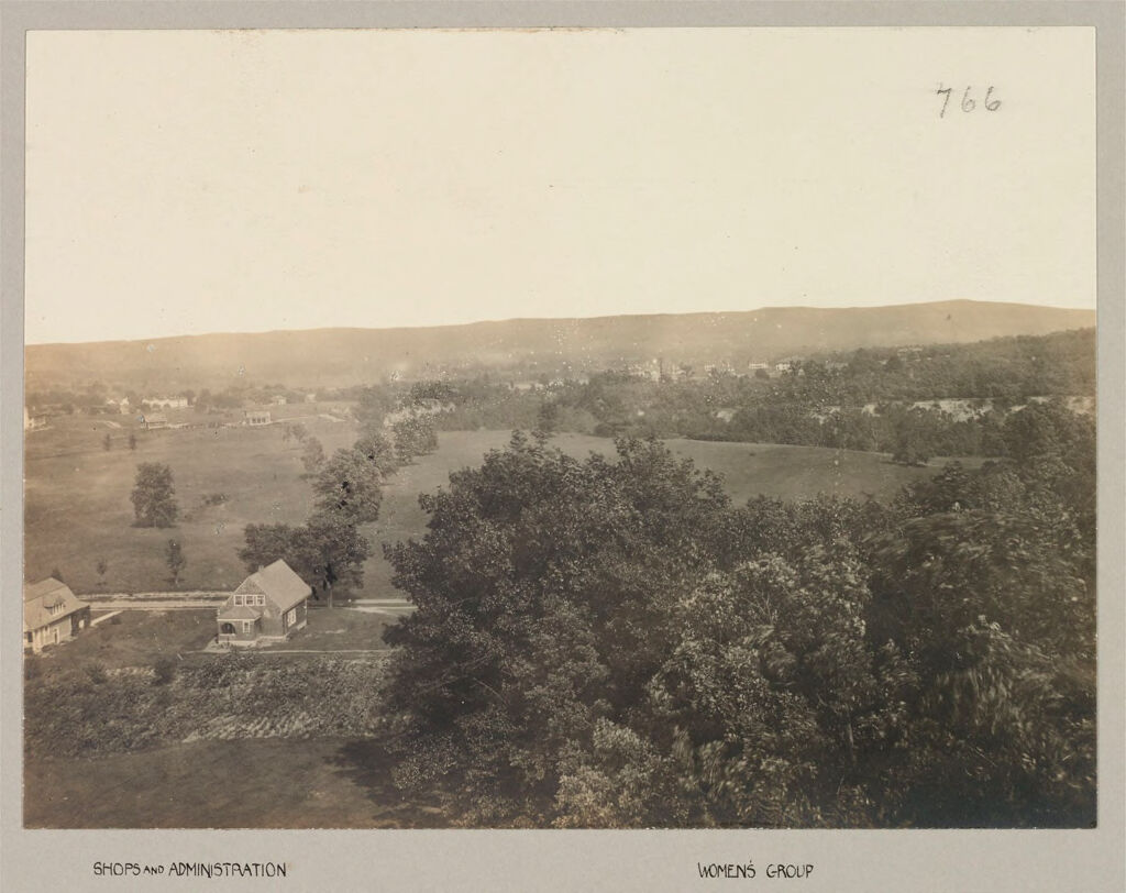 Defectives, Epileptics: United States. New York. Sonyea: Craig Colony: Craig Colony, Sonyea, N.y.: Panoramic Views: Shops And Administration, Women's Group