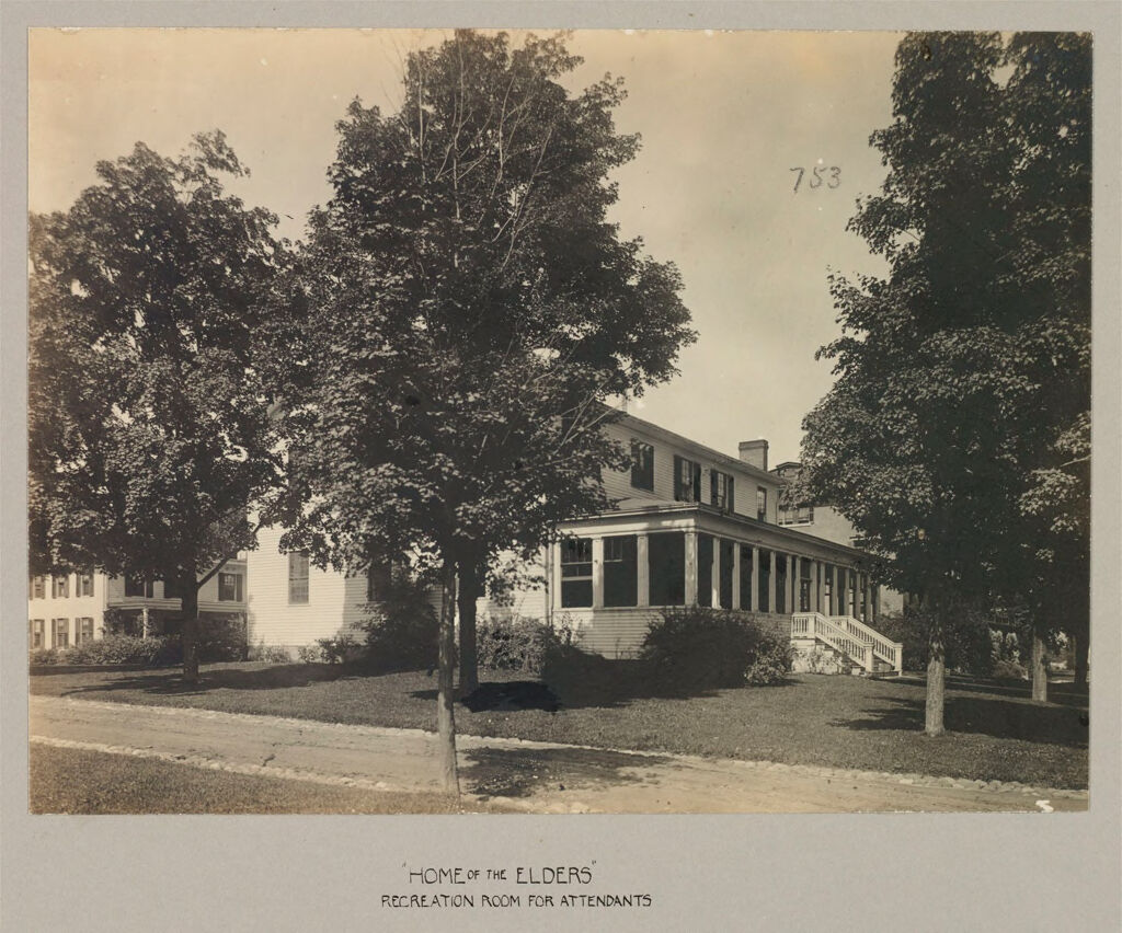 Defectives, Epileptics: United States. New York. Sonyea: Craig Colony: Craig Colony, Sonyea, N.y.: Home Of The Elders Recreation Room For Attendants