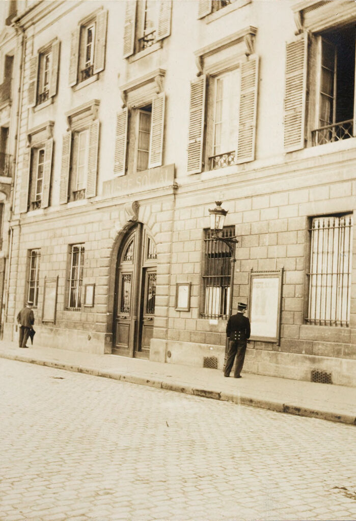 Education, Social And Political: France. Paris. Musée Social: Social Conditions In Paris, France: 1905: The Musée Social: Paris