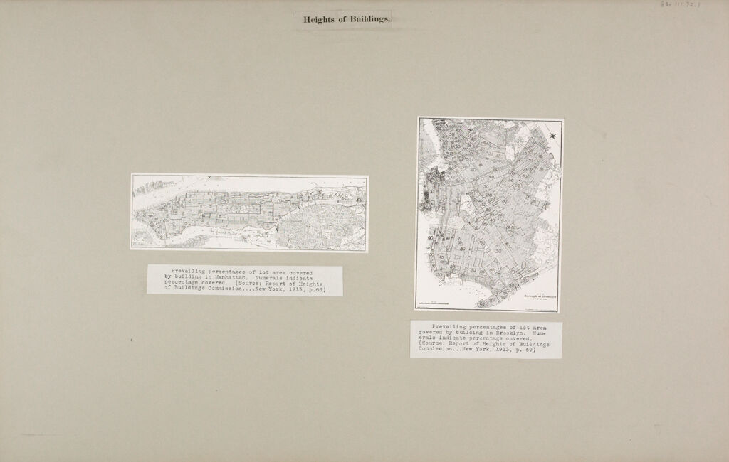 Government, City: United States. New York. New York City: Heights Of Buildings,