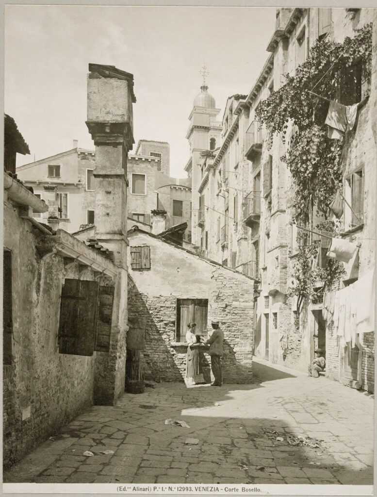 Housing, Conditions: Italy. Venice. Slums: Environment Before Immigration. Standards Of Living In European Cities. Social Conditions In Venice, Italy: 1905: In The Slums: Venice.