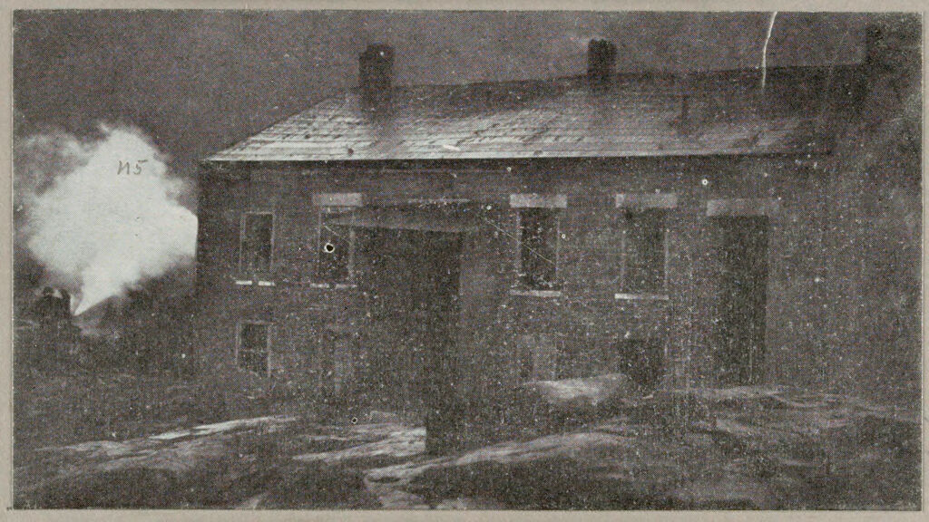 Housing, Conditions: United States. New York. Construction Camps: Housing Conditions: New York: Old Stone Barracks.