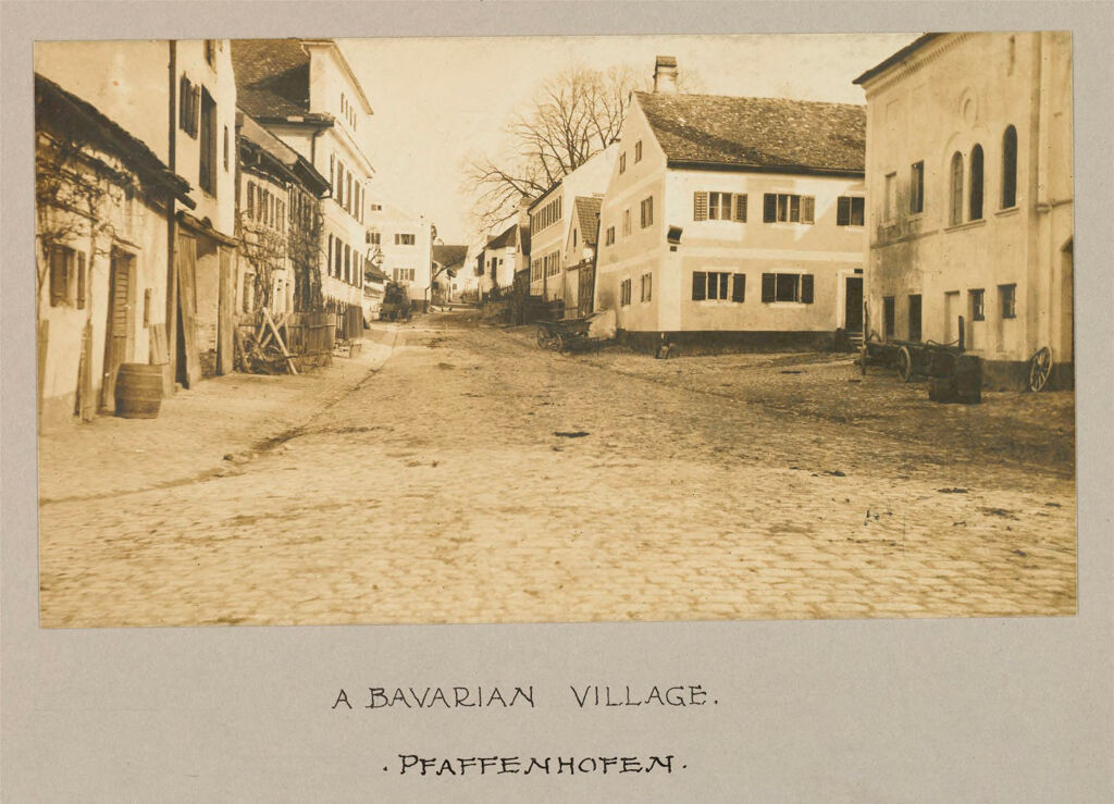 Housing, Improved: Germany. Cologne. Improved Workmen's Dwellings: Social Conditions In Germany: 1905: A Bavarian Village. Pfaffenhofen.