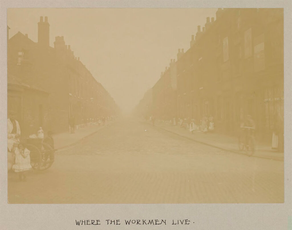 Housing, Improved: Great Britain, England. Manchester. Housing Conditions And Improvements: Social Conditions In Manchester, England, 1903: Where The Workmen Live