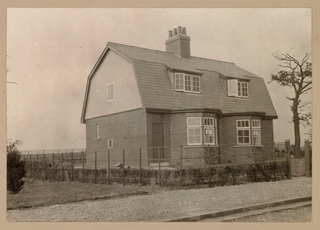 Housing, Improved: Great Britain, England. Sheffield. Municipal Cottages: Improved Housing: England: Municipal Cottages: Sheffield 1907