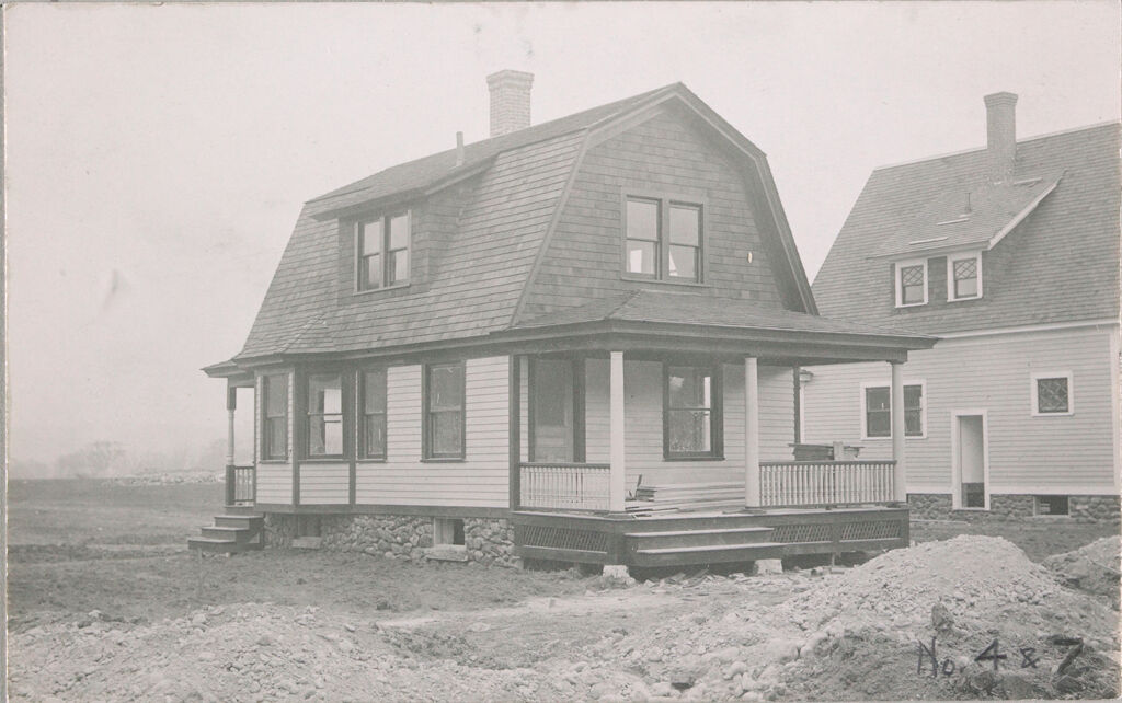 Housing, Improved: United States. Massachusetts. East Walpole. Neponset Garden Village