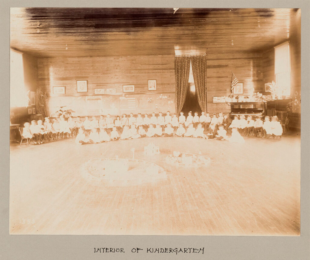 Industrial Problems, Welfare Work: United States. Maryland. Sparrow's Point. Maryland Steel Company: Provision Of Educational Facilities For Employees: Maryland Steel Company, Sparrows Point, Md.: Interior Of Kindergarten