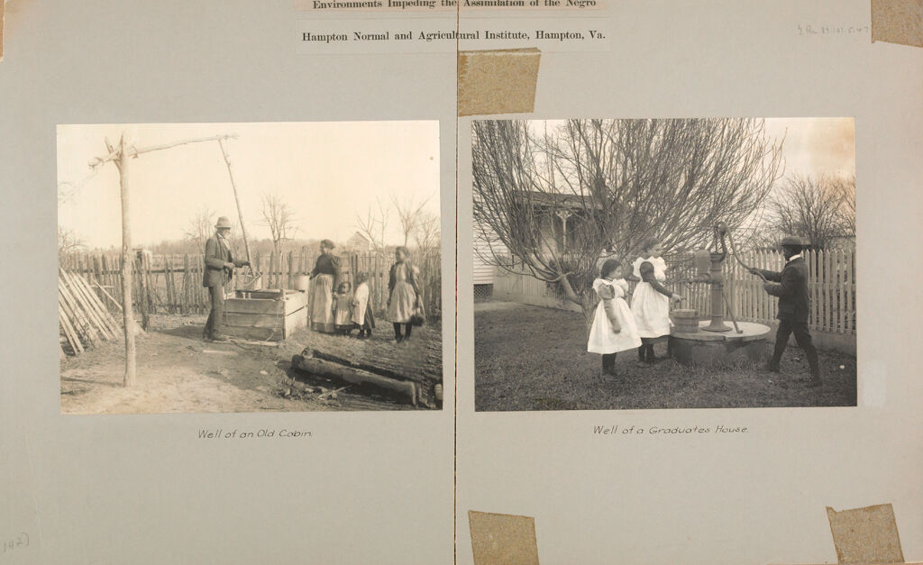 Races, Negroes: United States. Virginia. Hampton. Hampton Normal And Industrial School: Environments Impeding The Assimilation Of The Negro. Hampton Normal And Agricultural Institute, Hampton, Va.