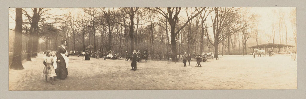 Recreation, Parks And Playgrounds: Germany. Berlin. Sandpiles In Public Park: Social Conditions In German Cities: 1905: 
