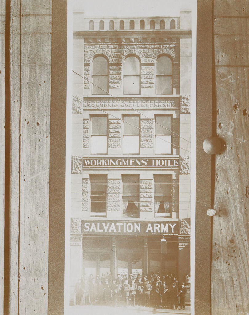 Religious Agencies, Salvation Army: United States: The Salvation Army: Workingmen's Hotels.