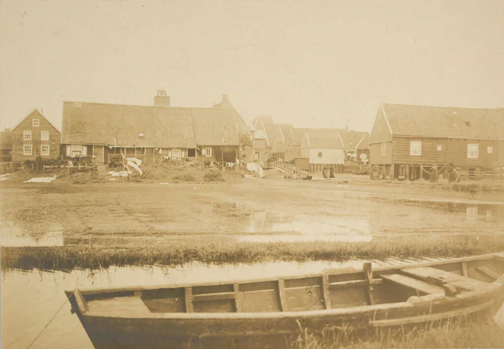Social Conditions, General: Holland. Isle Of Marken: Social Conditions In Holland, 1903: Isle Of Marken.: Fisher Cottages.