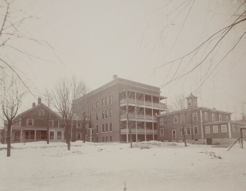 Charity, Children: United States. New Hampshire. Nashua. St. Joseph's Orphanage: New Hampshire State Charitable And Correctional Institutions: Rear View.