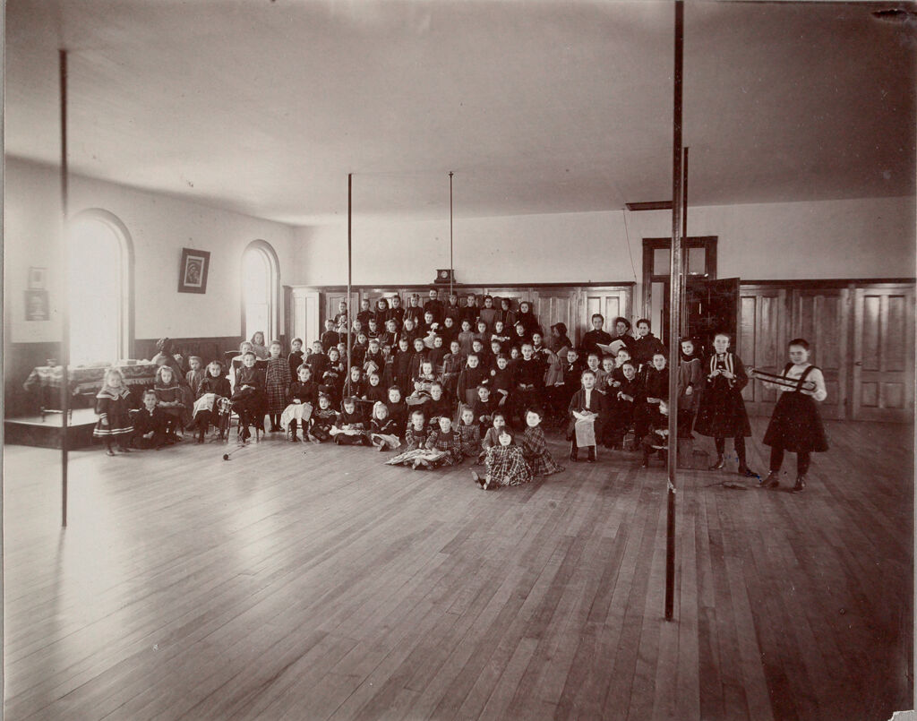 Charity, Children: United States. New Hampshire. Nashua. St. Joseph's Orphanage: New Hampshire State Charitable And Correctional Institutions: Girls' Recreation Room.