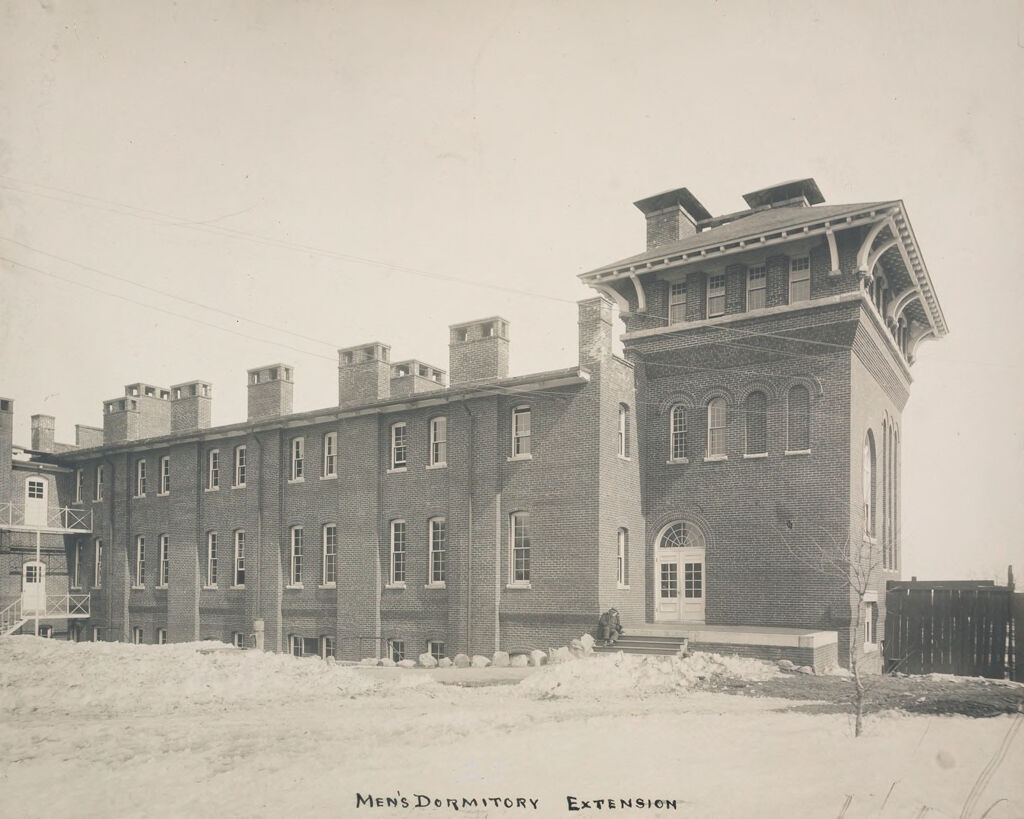 Charity, Hospitals: United States. Massachusetts. Tewksbury. State Hospital: State Hospital Tewksbury: Men's Dormitory Extension