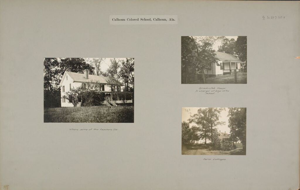 Social Settlements: United States. Alabama. Calhoun. 