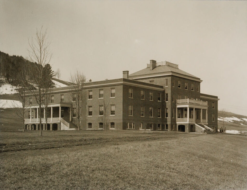 Charity, Public: United States. New Hampshire. North Boscawen, Merrimac County Farm.: New Hampshire State Charitable And Correctional Institutions.: Womens Wing. Superintendents Home. Mens Wing.