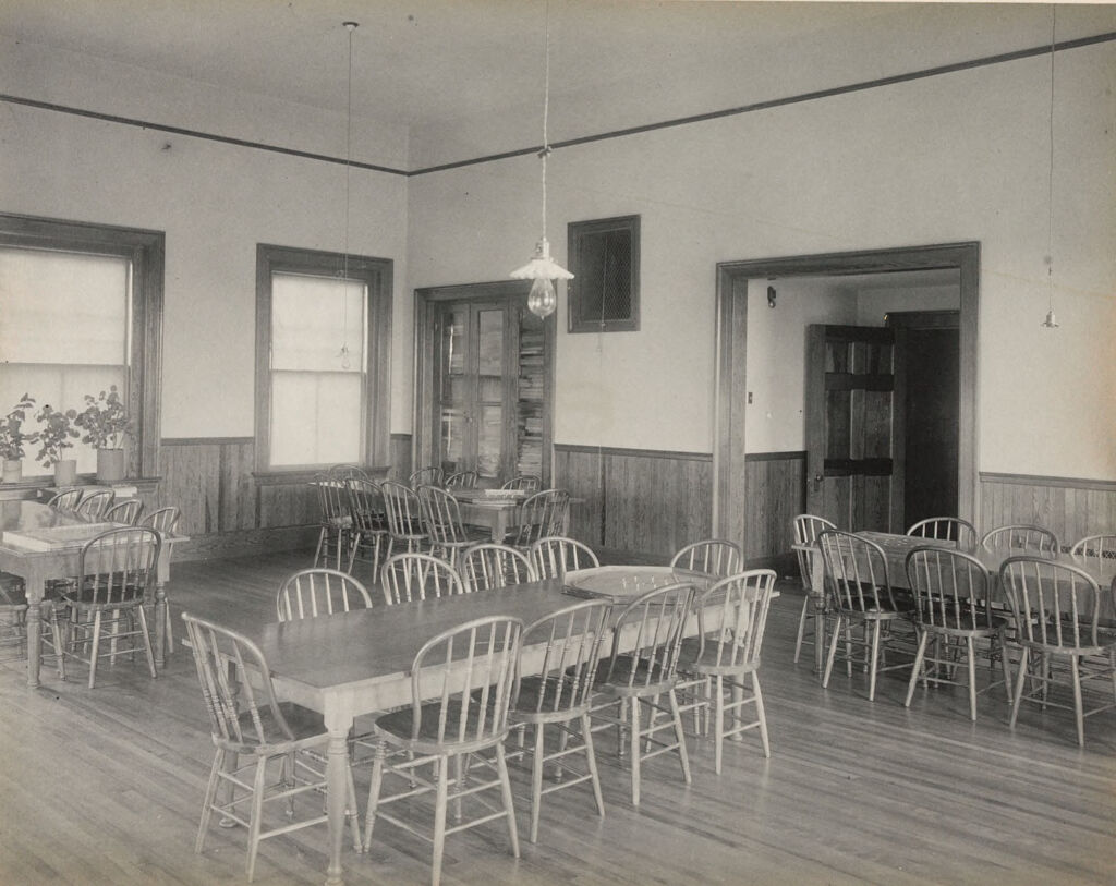 Crime, Children, Truant Schools: United States. Massachusetts. North Chelmsford. Middlesex County Truant School: Middlesex County Truant School, No. Chelmsford.: Reading Room In Bigelow Cottage.