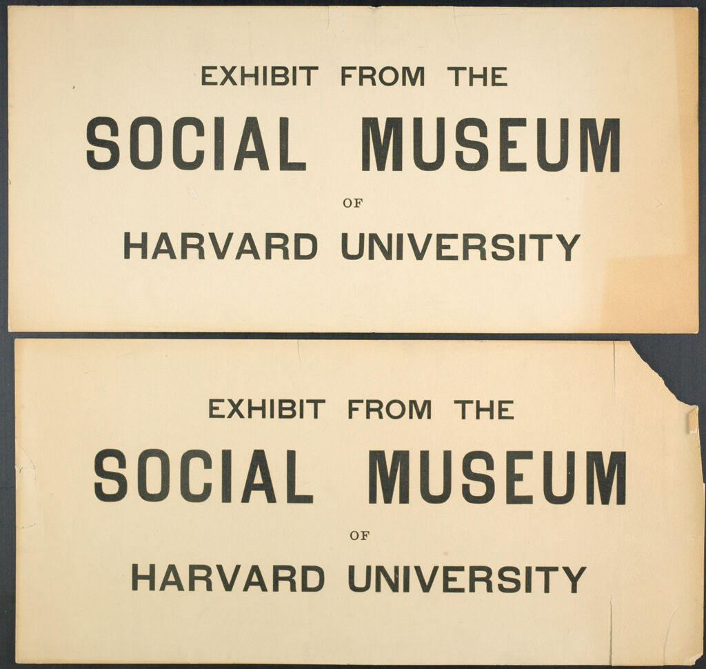 Miscellaneous: Social Museum Signs