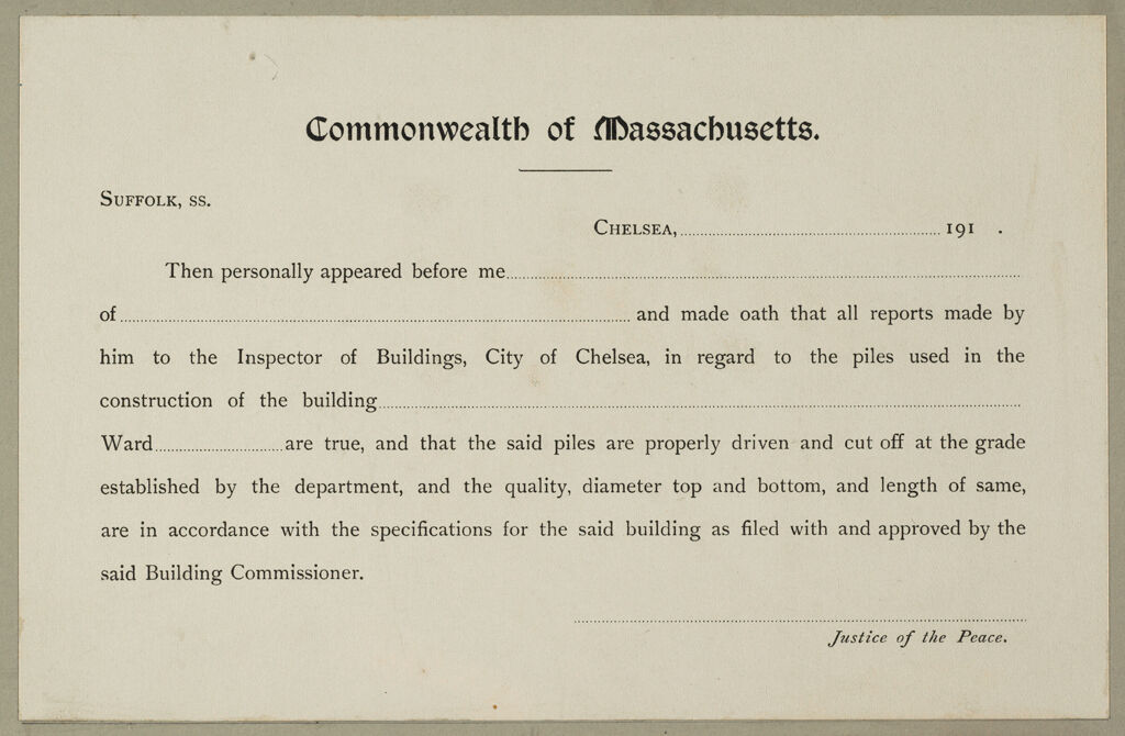 Housing, Improved: United States. Massachusetts. Chelsea. Massachusetts Building Permits: Commonwealth Of Massaachusetts.