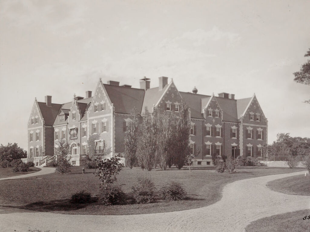 Defectives, Insane: United States. Massachusetts. Waverly. Mclean Hospital: Mclean Hospital. Proctor House: Front View