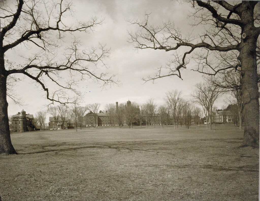 Defectives, Insane: United States. New Hampshire. Concord. State Hospital: New Hampshire State Charitable And Correctional Institutions.: General View Of Buildings From The Oaks.