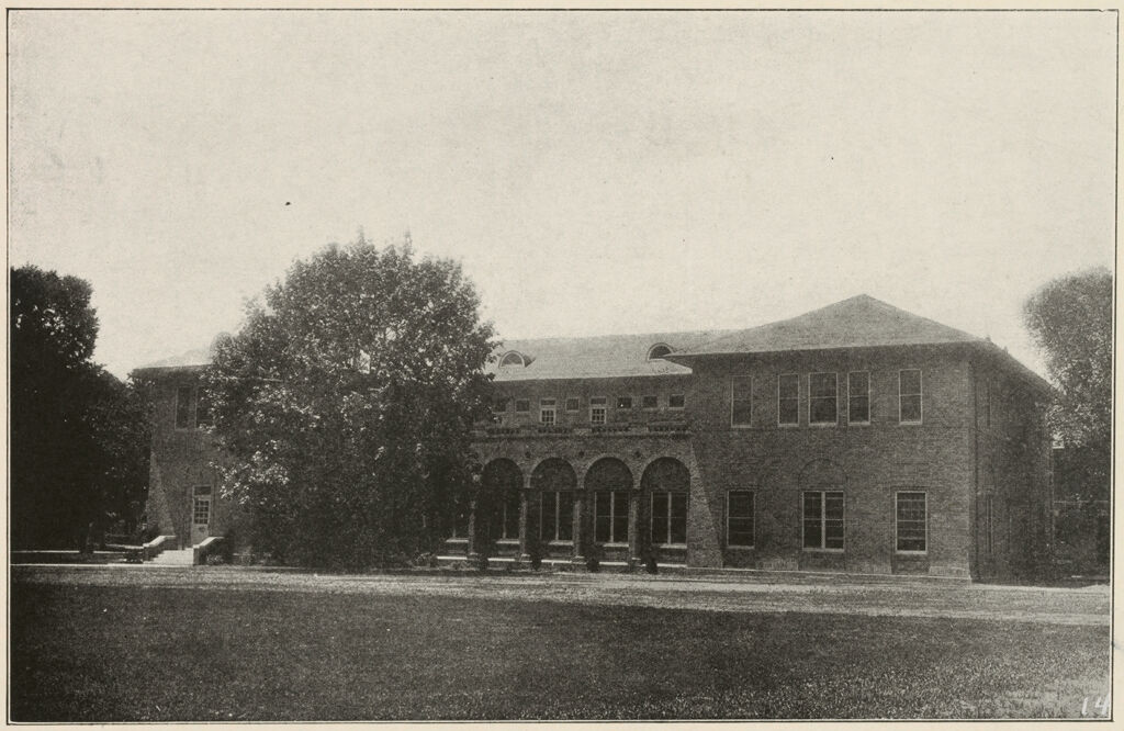 Races, Negroes: United States. Virginia. Hampton. Hampton Normal And Industrial School: Training In Scientific Agriculture: The Administration Building At Hampton. One Of The Many Buildings Erected By Trade Students