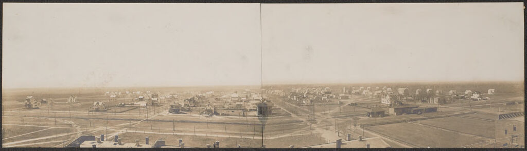 Races, Jews: United States. New Jersey. Woodbine. Baron De Hirsch Agricultural And Industrial School: Woodbine Settlement And School, Woodbine, N.j. Baron De Hirsch Fund.: 8. Panorama Of Workingmen's Woodbine. 1904.