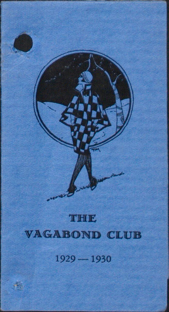 Charity, Organizations: United States. Massachusetts. Boston. Publicity For Social Work. (1) House Papers. (2) Newspaper Editorials. (3) Novelties, Blotters, Bookmarks, Calendars, Etc.: The Vagabond Club 1929-1930