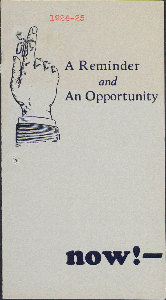Charity, Organizations: United States. Massachusetts. Boston. Publicity For Social Work. Leaflets & Folders: A Reminder And An Opportunity. Now! --: The Industrial Aid Society: 90 Years Of Social Service 1835 - 1925