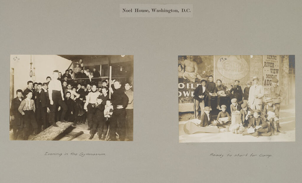Social Settlements: United States. District Of Columbia. Washington. Noel House: Noel House, Washington, D.c.