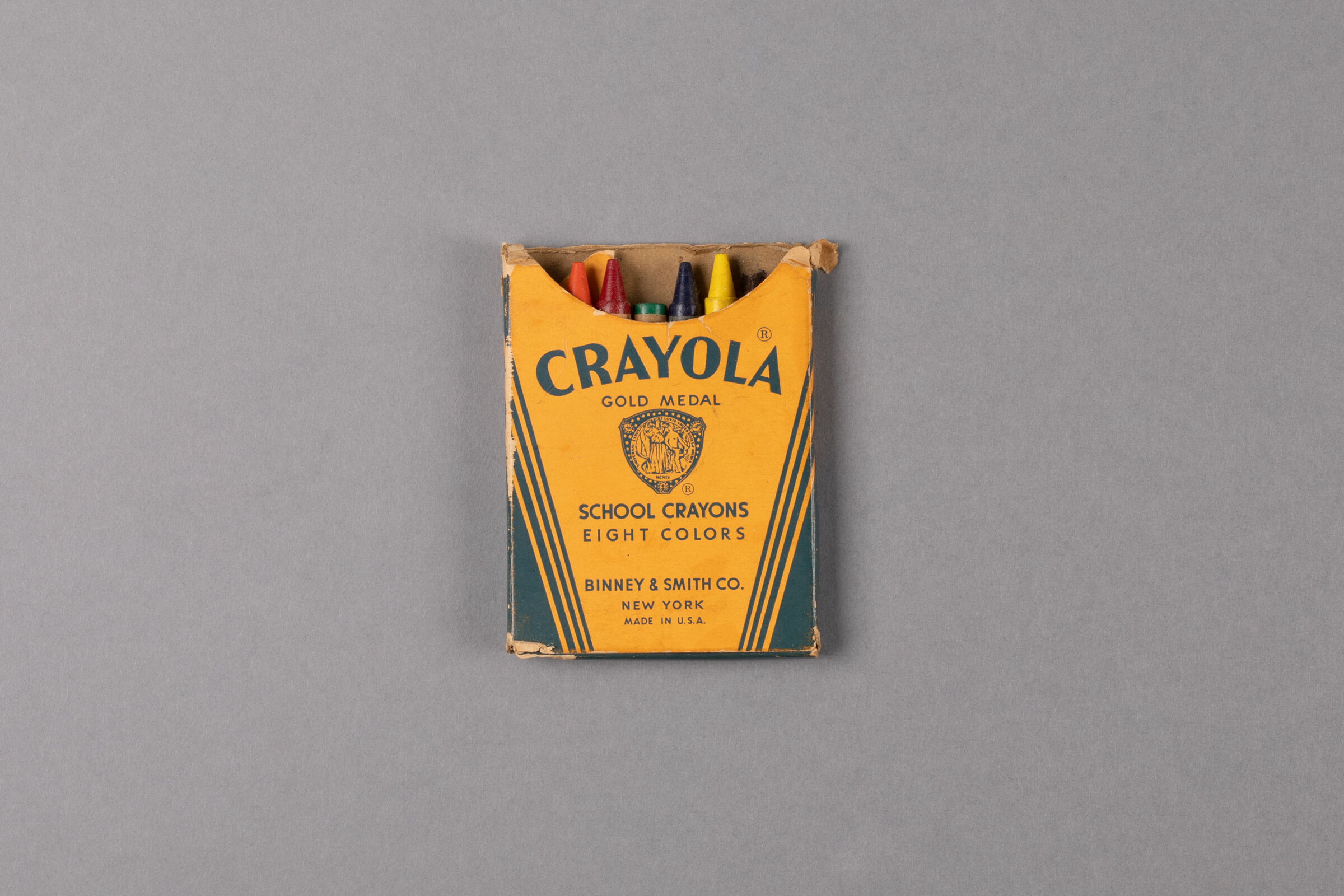 Box Of No. 8 Crayola Crayons
