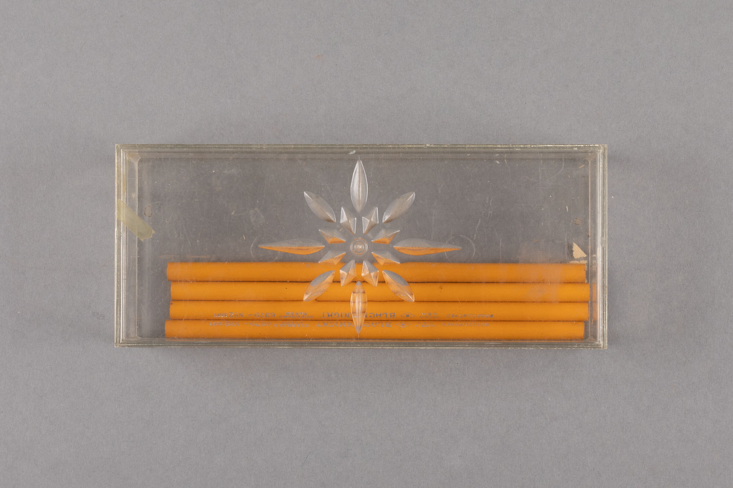 Pencils In Plastic Case